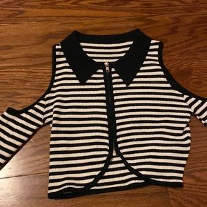 Crop top long sleeve